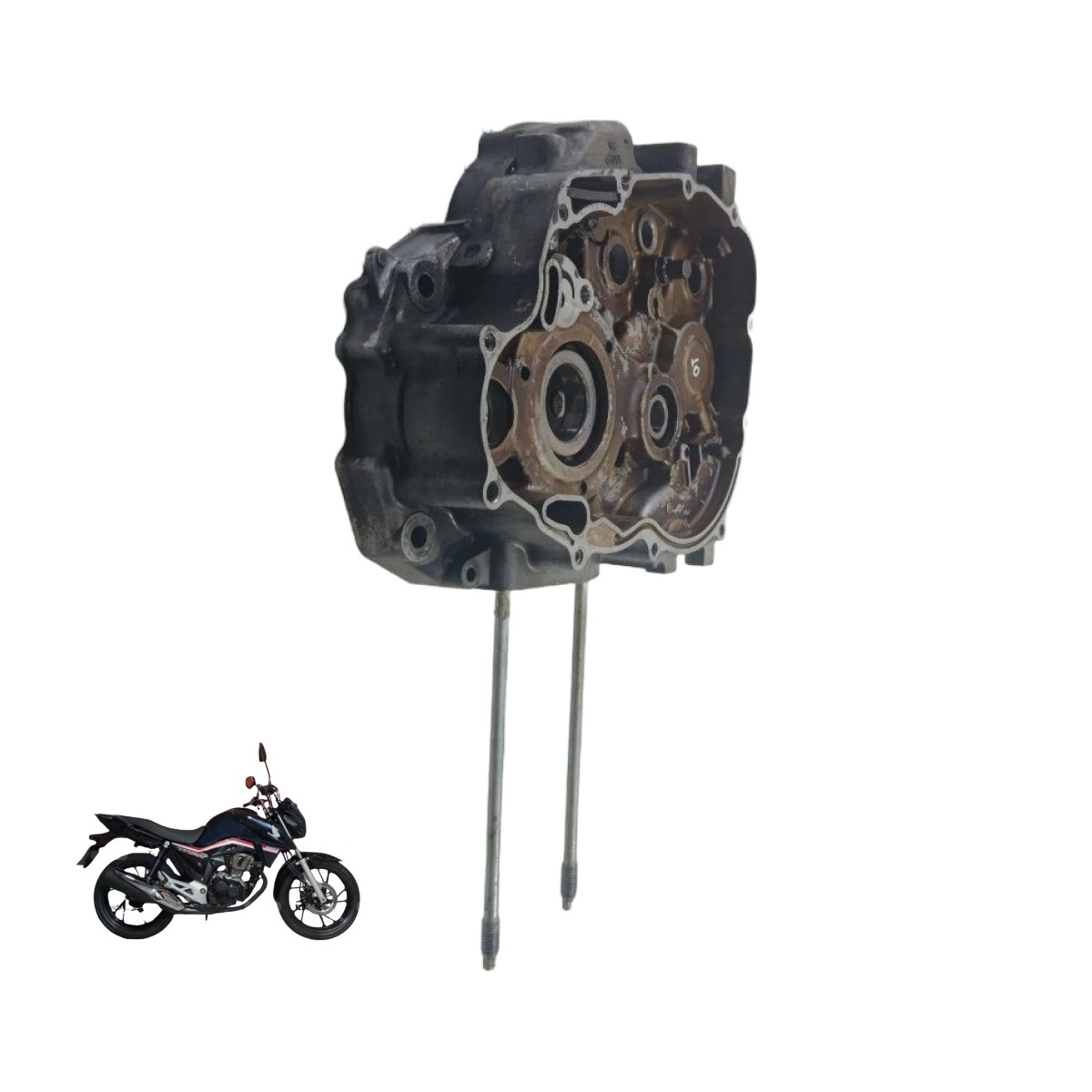 Carcaça bloco motor Cg 160 2018/2024 13732
