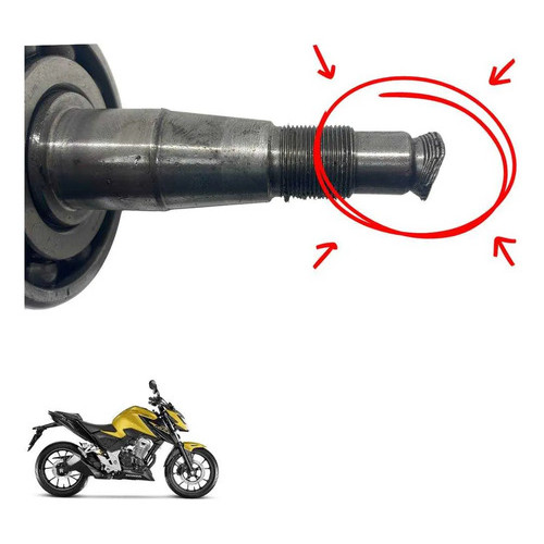 Virabrequim Honda Cb 300 F (com Avarias) 2024 5933 4