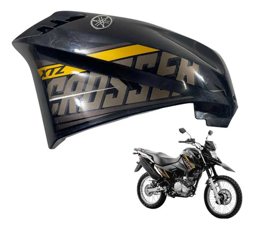 Aba Tanque Esquerda Yamaha Crosser 150 Usado PRETO -738