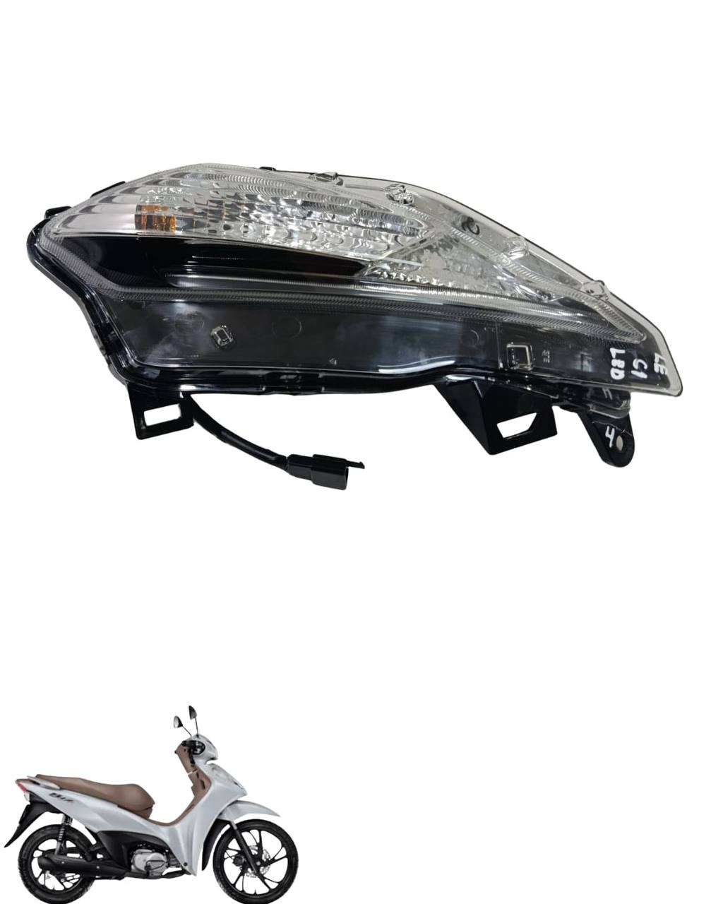 Seta Pisca Dianteiro Esquerdo Biz 125 2025 C/led 9722
