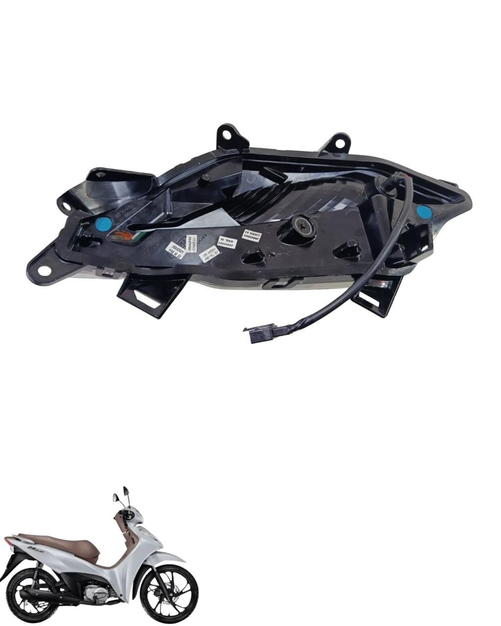 Seta Pisca Dianteiro Esquerdo Biz 125 2025 C/led 9722 3