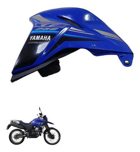 Carenagem Tanque Esquerda Yamaha Lander 250 2018 2022 7679 Azul 4