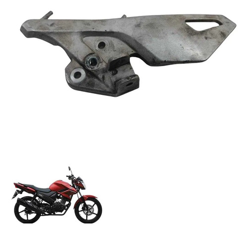 Suporte Pedaleira Yamaha Fazer 150 2023/2024 7925 Cinza