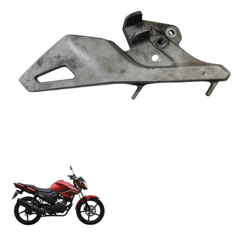 Suporte Pedaleira Yamaha Fazer 150 2023/2024 7925 Cinza 4
