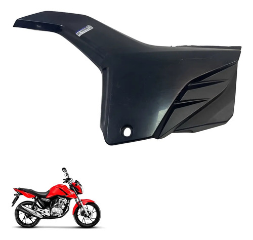 Carenagem Lateral Esquerda Honda Fan 160  C/detalhe -2415
