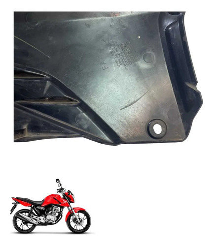 Carenagem Lateral Esquerda Honda Fan 160  C/detalhe -2415 2