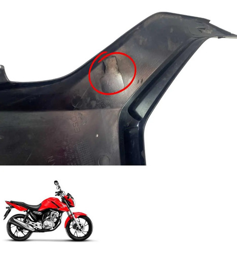 Carenagem Lateral Esquerda Honda Fan 160  C/detalhe -2415 3