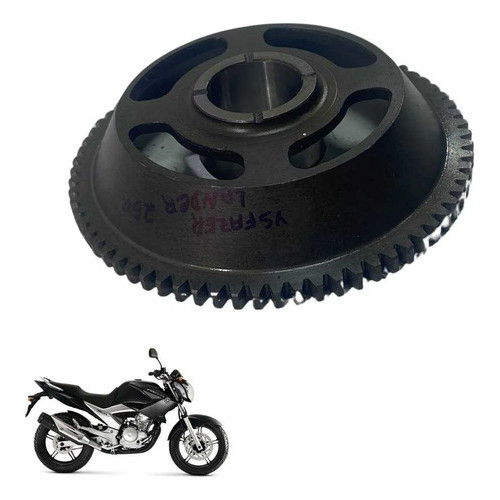 Engrenagem Placa Partida Yamaha Fazer 250 2018 2024 6120 4