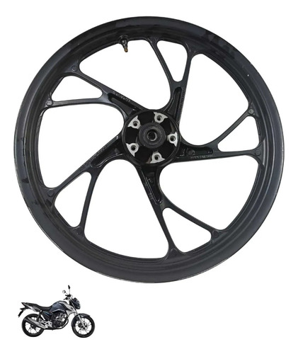Roda Dianteira Honda Cg 160 2023 Original 4849 3