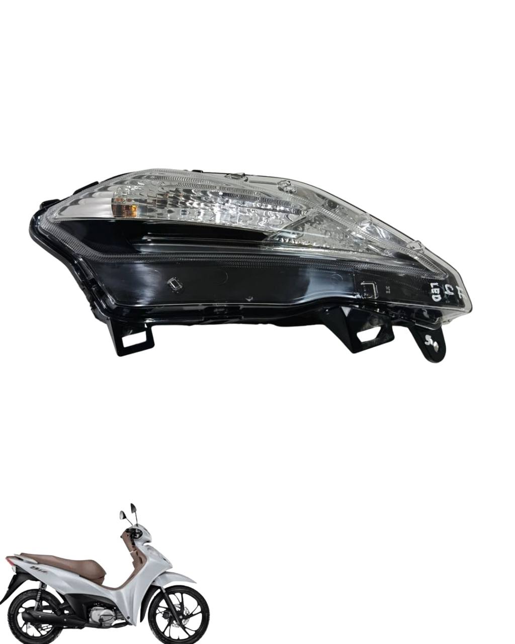 Seta Pisca Dianteiro Esquerdo Biz 125 2025 C/led 9723