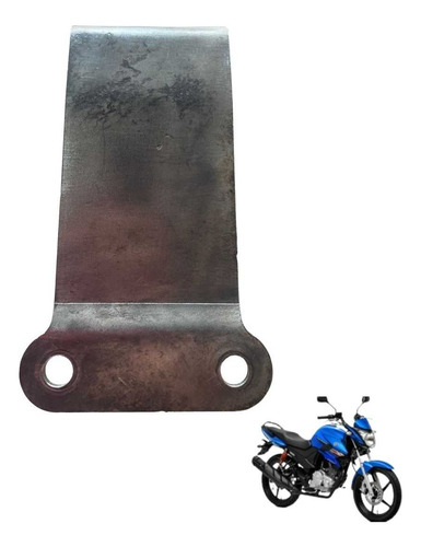 Suporte Paralama Dianteiro Fazer 150 2014 Original (usado) Prata 2