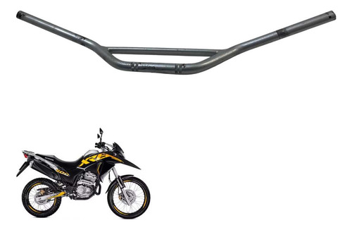 Guidão Guidom Honda Xre 300 Original   -3227 Cinza 4