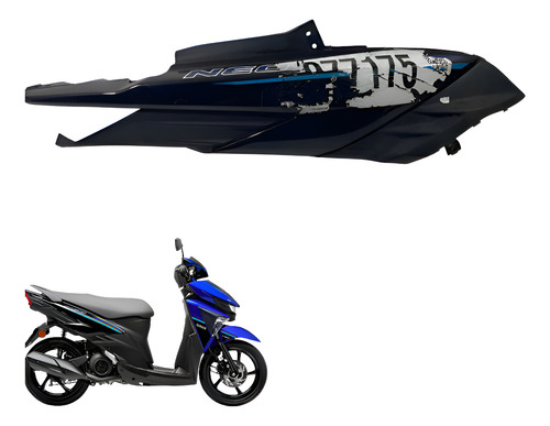 Carenagem Lateral Direita Yamaha Neo 2023 -923 C/detalhe Azul