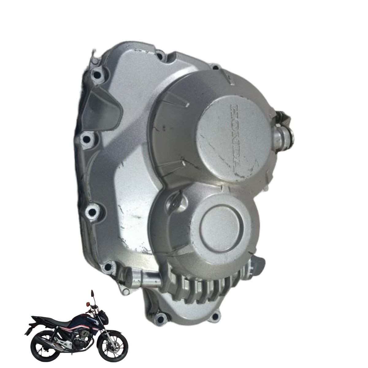 Tampa motor embreagem Cg 160 2016/2024 15485
