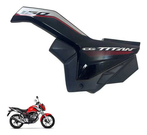 Tampa Lateral Lado Direito Honda Titan 160 2022 5670