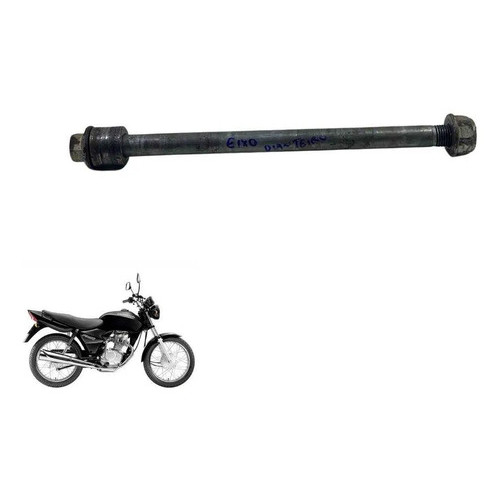 Eixo Dianteiro Honda Cg 125 2000 6546 Original 3