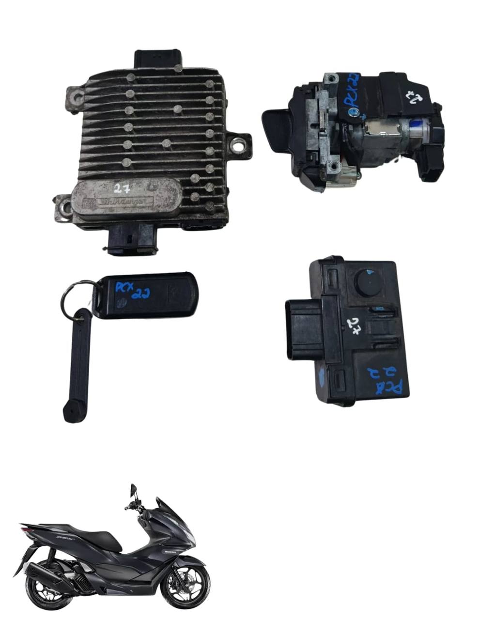 Chave Ignição Cold Completo Pcx 150 2024 9085 2