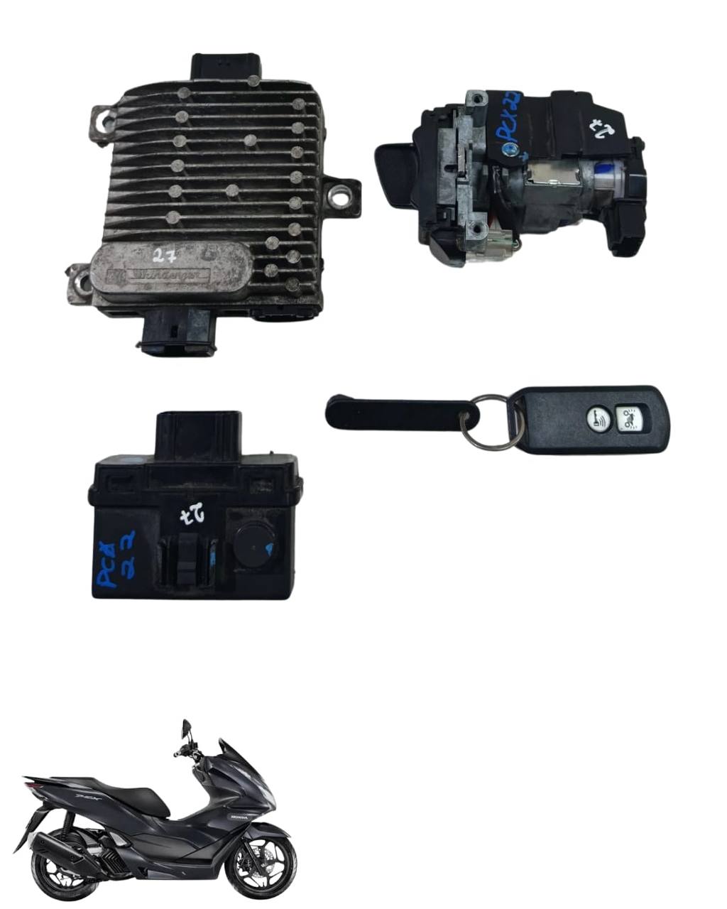 Chave Ignição Cold Completo Pcx 150 2024 9085 4