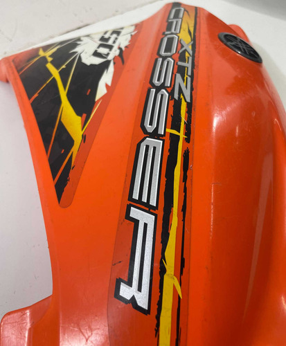 Aba Tanque Esquerda Crosser 150 2019 Usado LARANJA -745 2