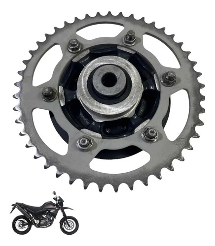 Flange Suporte Coroa Yamaha XT 660 2006 Original -1390