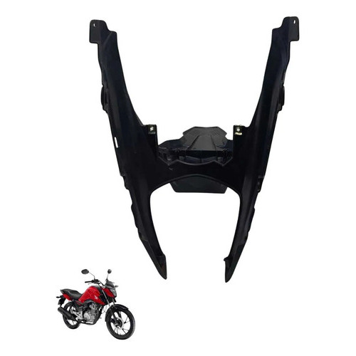 Para-lama Traseiro Com Suporte Honda Cg 160 2014 2021 5655 4
