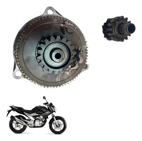 Engrenagem Partida Yamaha Fazer Ys 250 2012 Original