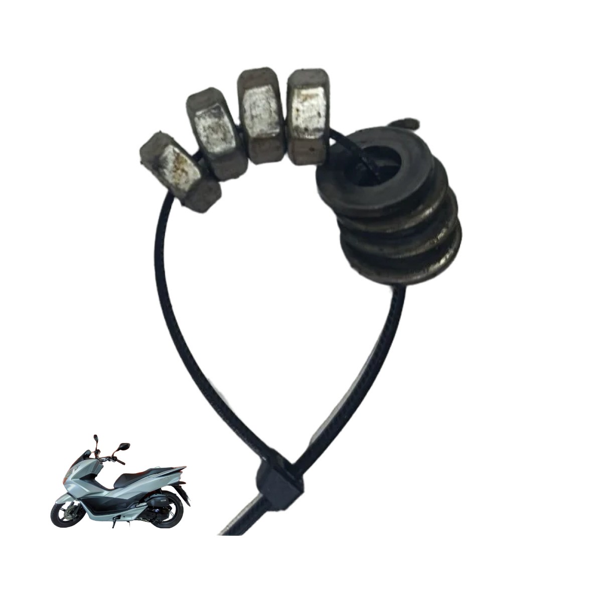 Porca cabeçote PCX 150 2014 16587