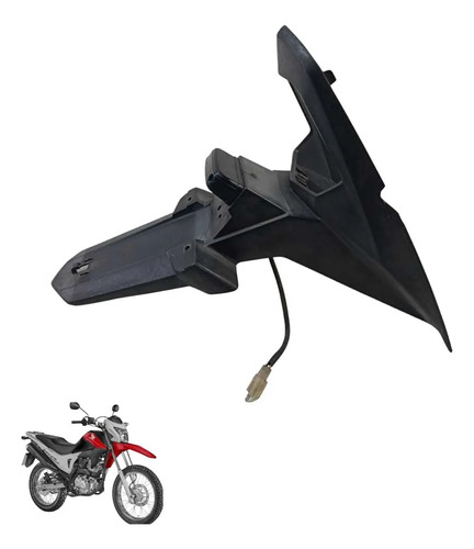 Paralama Tras Suporte Placa Honda Bros 160 2015/2024 4754 2