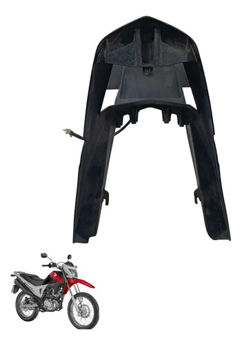 Paralama Tras Suporte Placa Honda Bros 160 2015/2024 4754 5