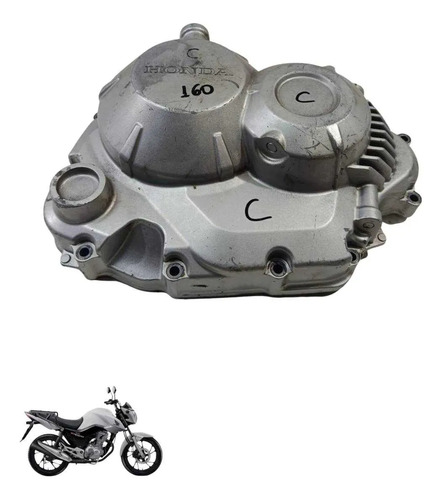 Tampa Lateral Motor Honda Cg 160 Start 2020 6420 2