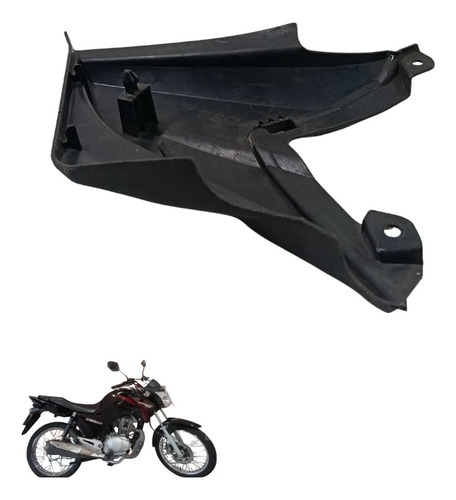 Complemento Tampa Lat Esquerda Honda Cg 160 Fan 2014/25 4787 2