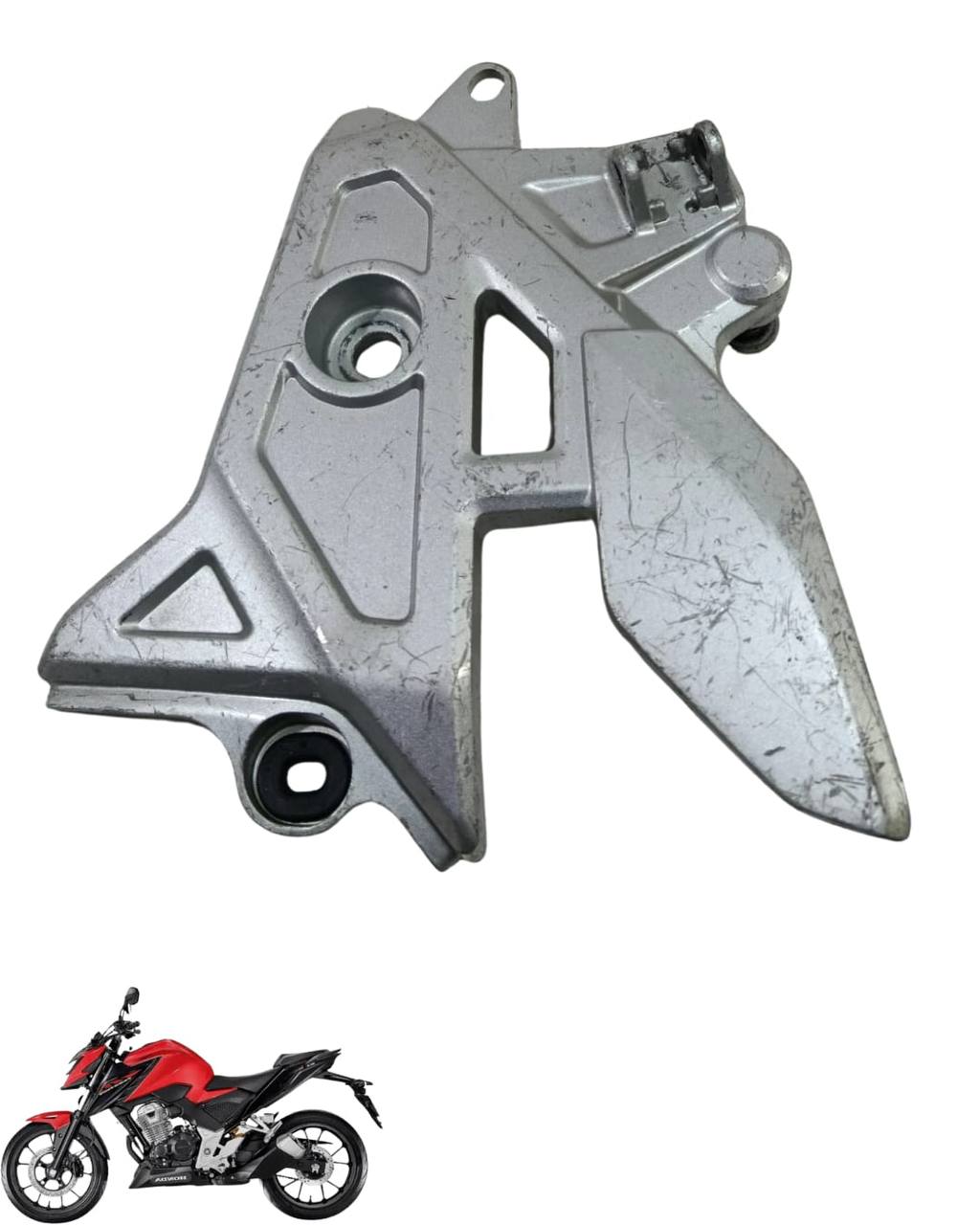 Suporte Pedaleira Direita Bacalhau Cb 300 F 2025 9725 3