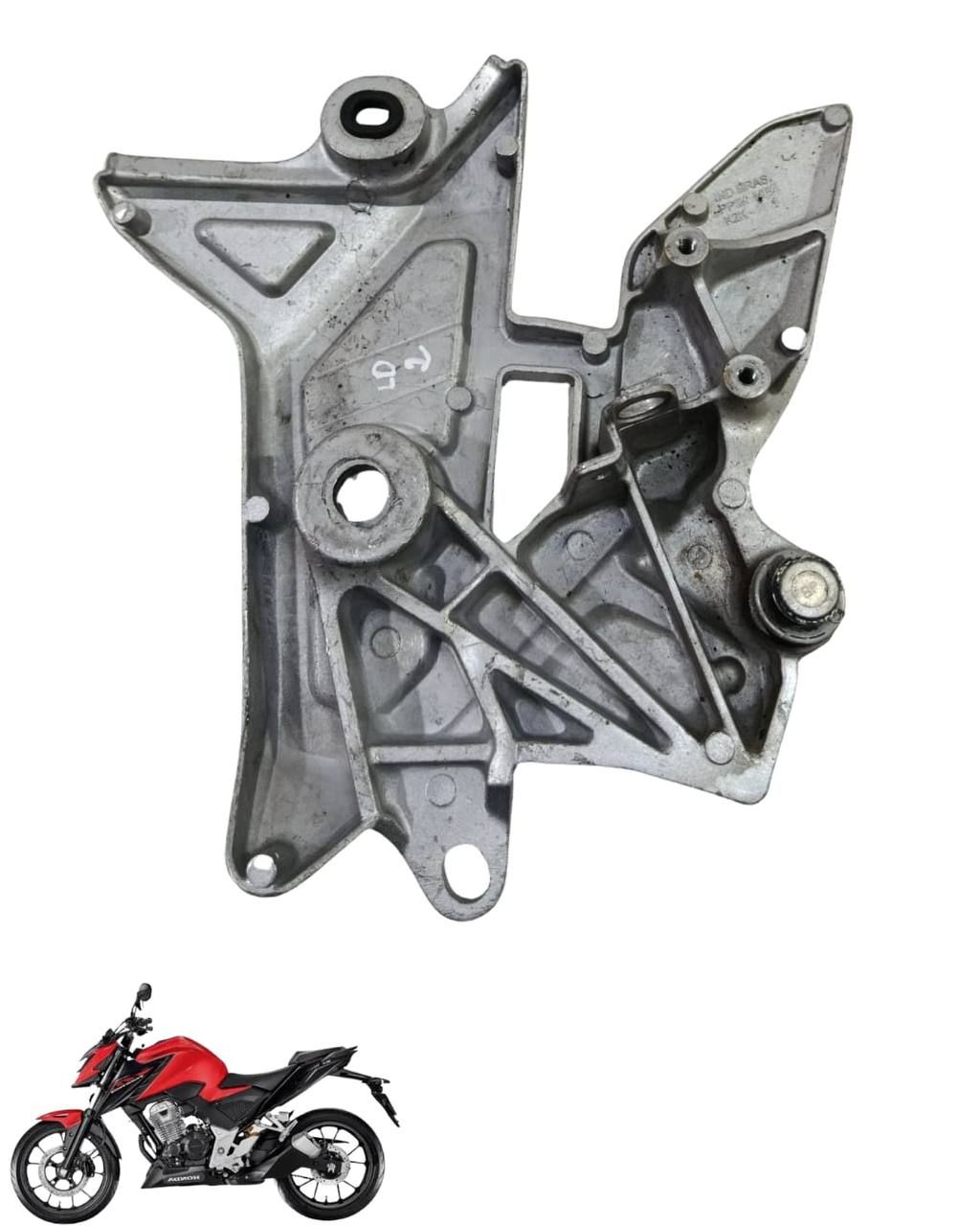 Suporte Pedaleira Direita Bacalhau Cb 300 F 2025 9725 4