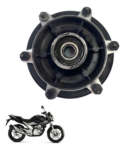 Suporte Coroa Yamaha Fazer Ys 250 2012 Original Preto