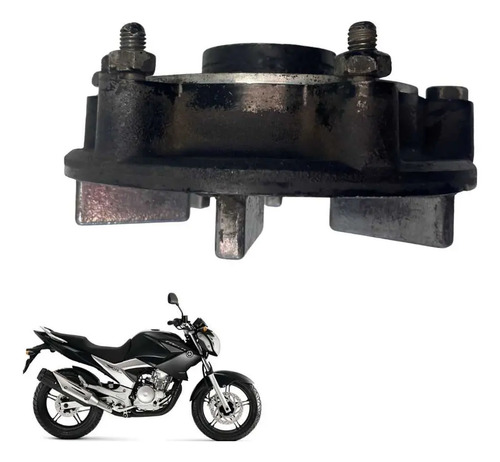 Suporte Coroa Yamaha Fazer Ys 250 2012 Original Preto 3