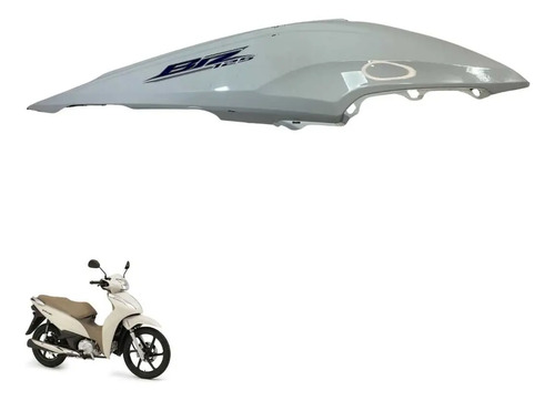 Carenagem Tampa Lateral Direita Honda Biz 125 2018 -3584 Branco