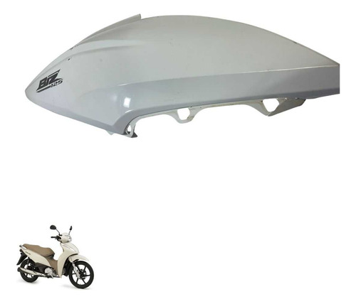 Carenagem Tampa Lateral Direita Honda Biz 125 2018 -3584 Branco 6