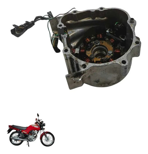 Tampa Estator Motor Honda Cg 125 2000 7108 7