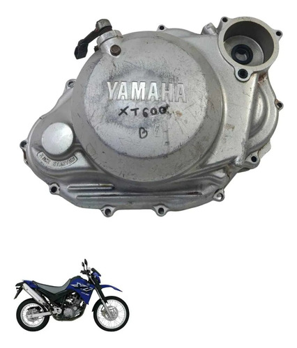 Tampa Embreagem Yamaha Xt 600 1997 2009 8071 Cinza