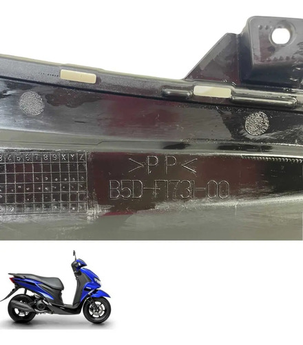 Carenagem Interna Rabeta Esquerda Yamaha Fluo     -2624 3