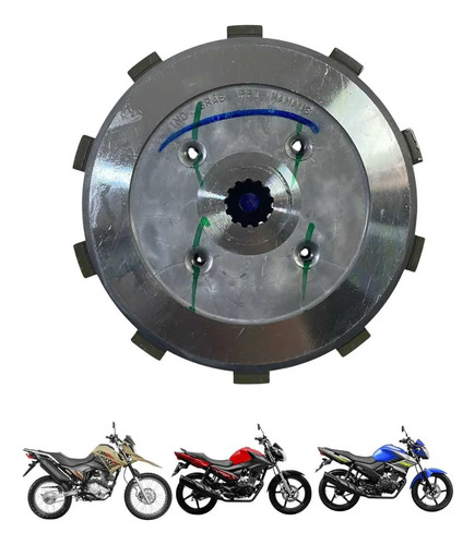 Embreagem Completa Yamaha Fazer 150 Original -3191 4