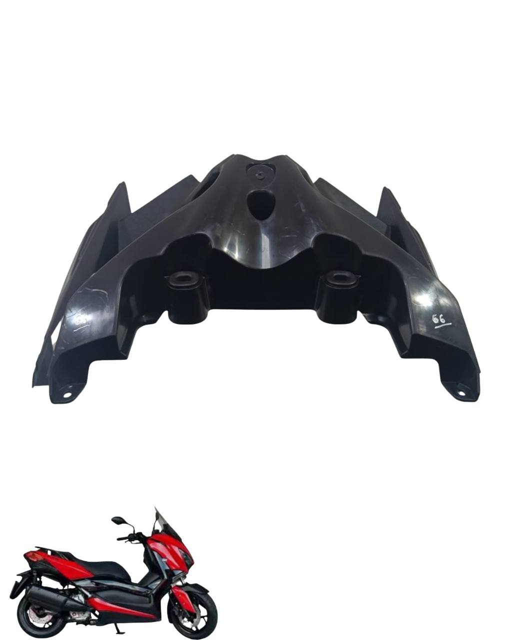 Carenagem frontal moldura farol Xmax 2021 9698