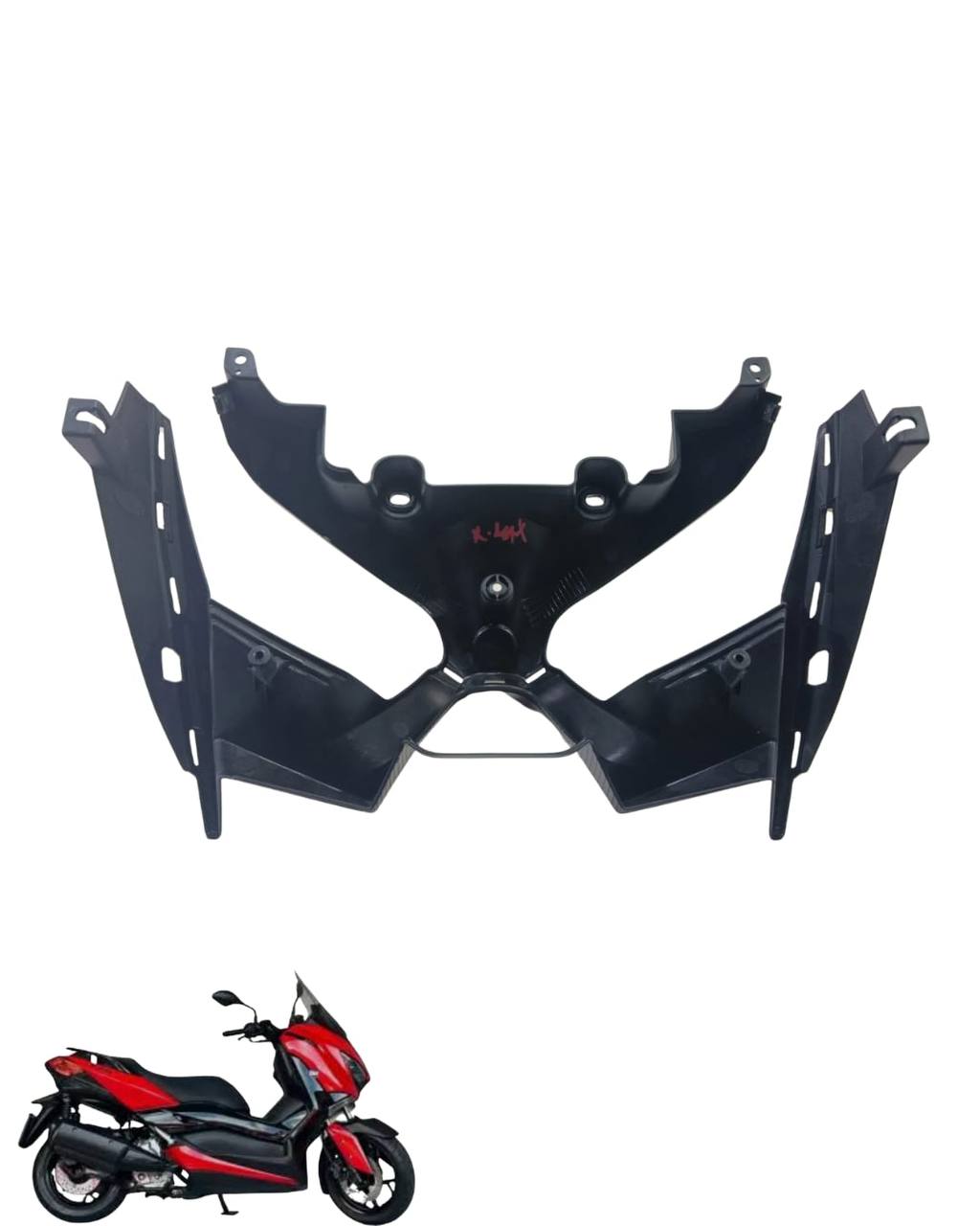 Carenagem frontal moldura farol Xmax 2021 9698 3
