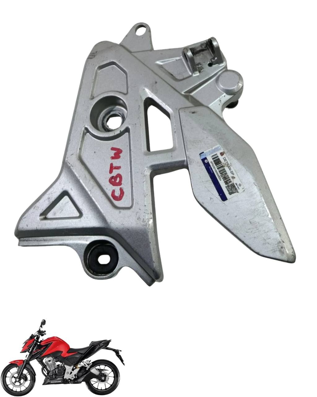 Suporte Pedaleira Direita Bacalhau Cb 300 F 2025 9727 3