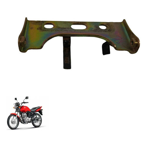 Suporte Paralama Traseiro Honda Cg 125 2009 Original 4621 Dourado 4