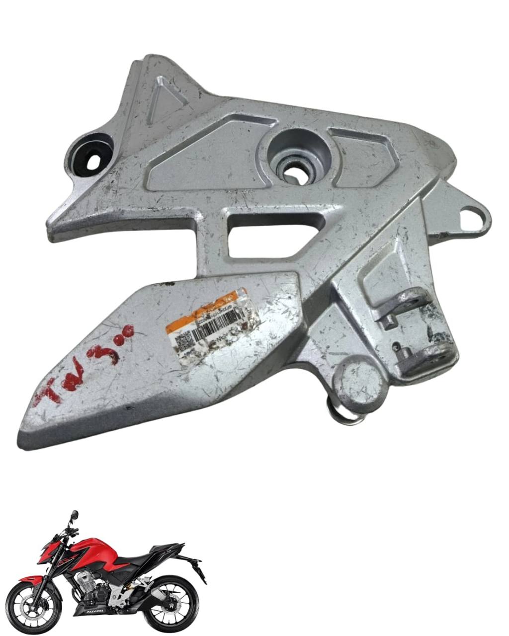 Suporte Pedaleira Direita Bacalhau Cb 300 F 2025 9728