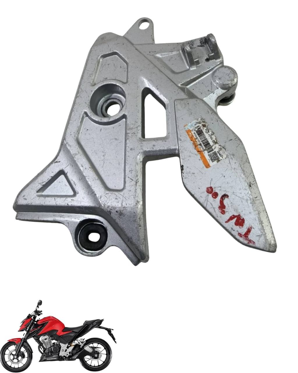 Suporte Pedaleira Direita Bacalhau Cb 300 F 2025 9728 3
