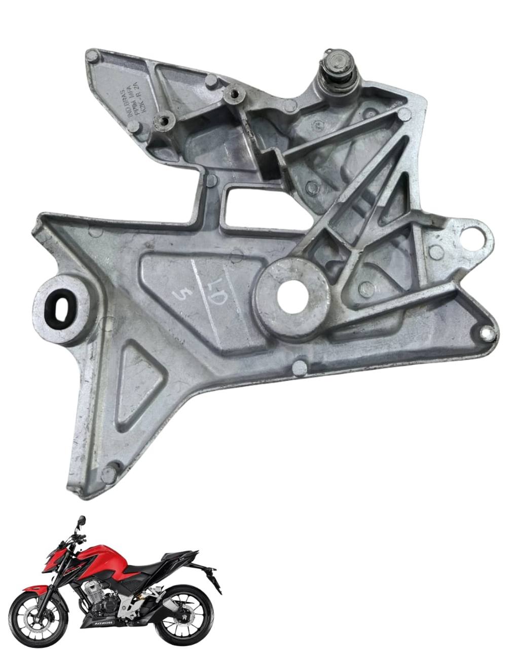Suporte Pedaleira Direita Bacalhau Cb 300 F 2025 9728 4