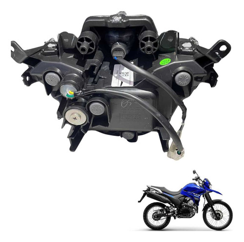 Farol Bloco Óptico Yamaha Xtz 250 Lander Original Ambos Lados 2