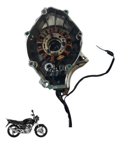 Tampa Estator Yamaha Ybr 125 2000 8074 Cinza 4